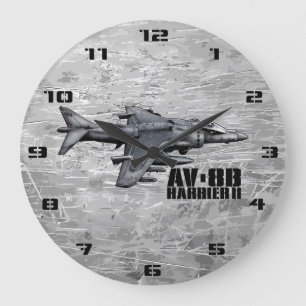 Grande Horloge Ronde Harrier d'AV-8B II