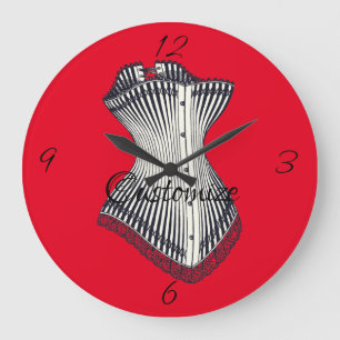 Grande Horloge Ronde Haute Couture Corset Thunder_Cove