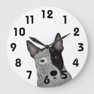 Grande Horloge Ronde Heeler Wall Clock