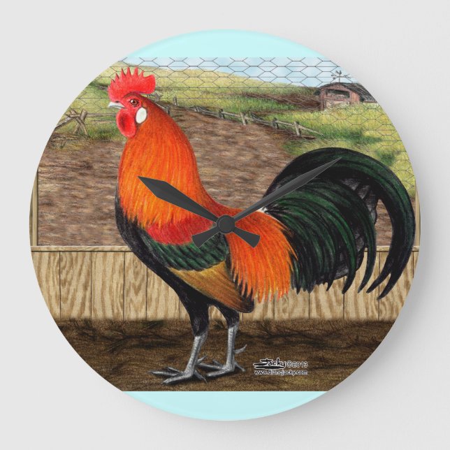 Grande Horloge Ronde Hen House Hero (Recto)