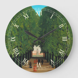 Grande Horloge Ronde Henri Rousseau, Allée dans le parc de Saint-Cloud