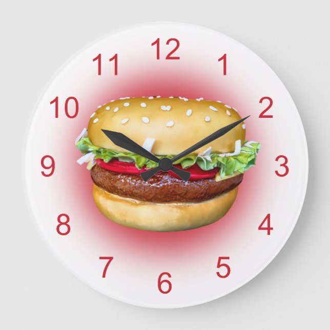 Grande Horloge Ronde Heure Burger (Recto)