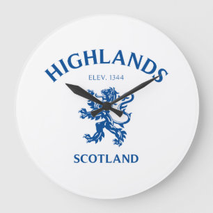 Grande Horloge Ronde HIGHLANDS Ecosse