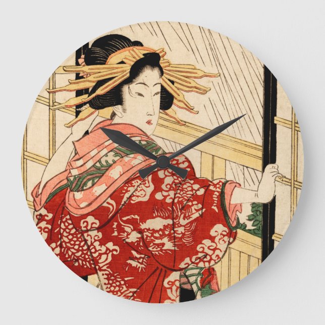 Grande Horloge Ronde Hikeyotsu no yoru no ame (Recto)