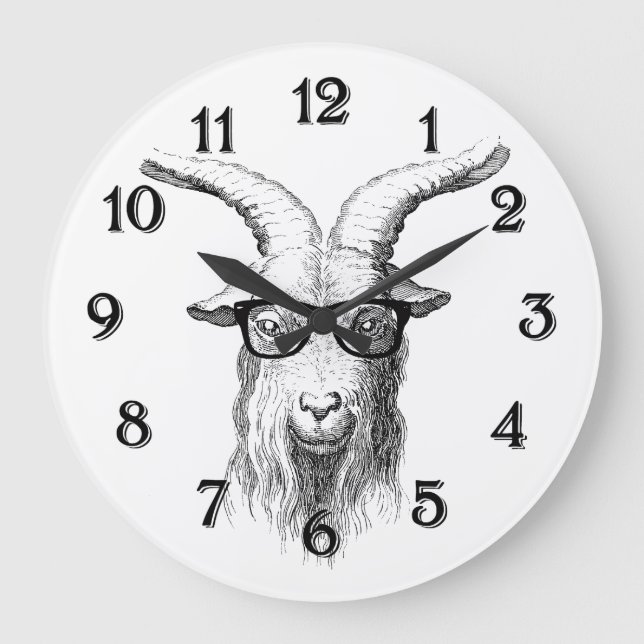 Grande Horloge Ronde Hipster goat (Recto)