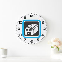 Hôpital Barn Icon minimaliste établissement de soi
