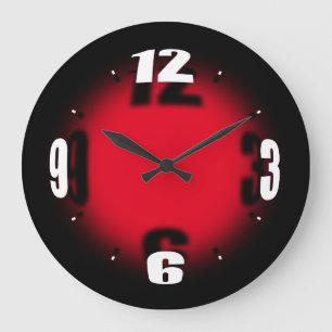 Grande Horloge Ronde "Horloge originale" - Choisissez l'horloge couleur