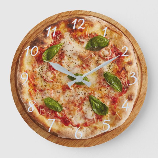 Grande Horloge Ronde horloge, pizza, ronde (Recto)