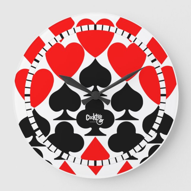 GRANDE HORLOGE RONDE HORLOGER TILDE SERIE POKER S8 V4 (Recto)