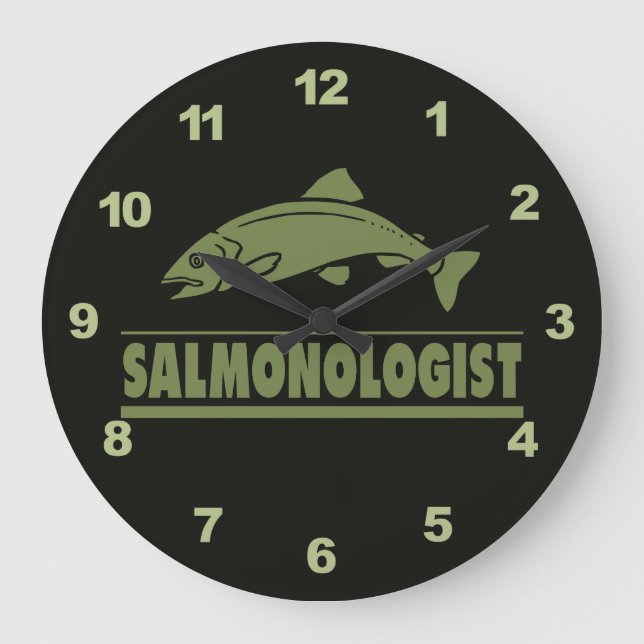 Grande Horloge Ronde Humorous Salmon (Recto)