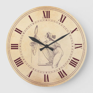 Grande Horloge Ronde Humour Magic Horloge, Vous Rend Plus Jeune