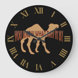 GRANDE HORLOGE RONDE HUMP DAY HUMP DAY CHAMEAU