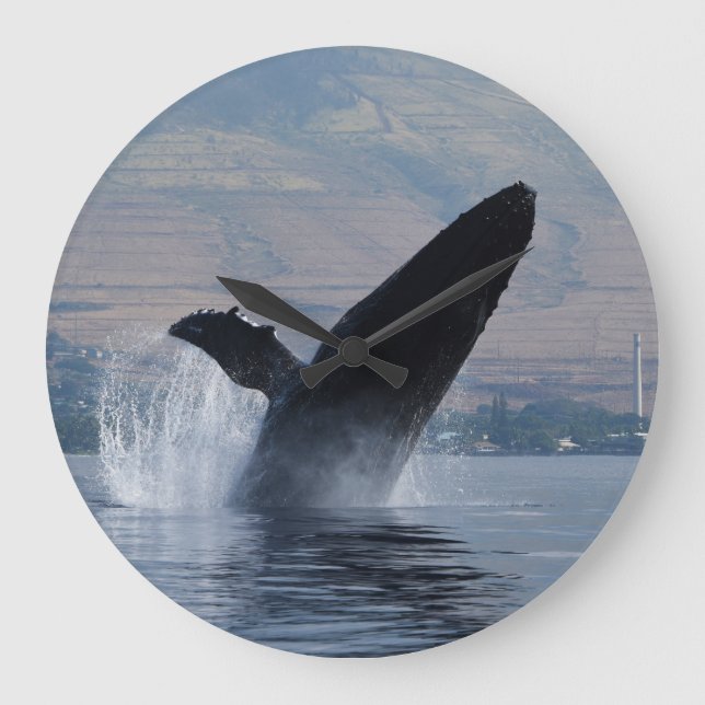 Grande Horloge Ronde humpback break breaching (Recto)