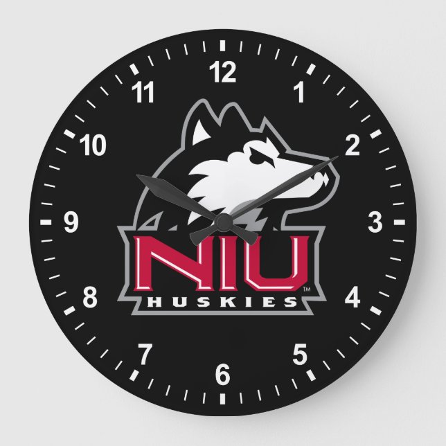 Grande Horloge Ronde Huskies (Recto)