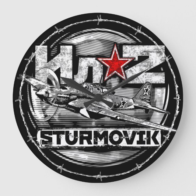 Grande Horloge Ronde Il-2 Shturmovik (Recto)
