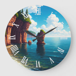 Grande Horloge Ronde Îles Apostle du Wisconsin, parc national lakeshore