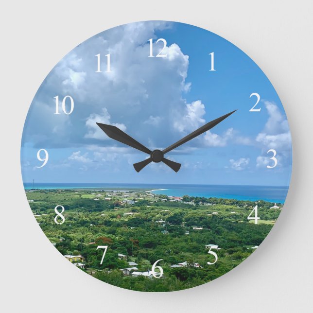Grande Horloge Ronde Îles Vierges Sainte-Croix Sandy Point USVI (Recto)