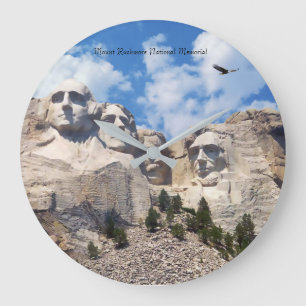 Grande Horloge Ronde Image emblématique des USA pour l'horloge ronde à