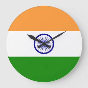 Grande Horloge Ronde India Flag