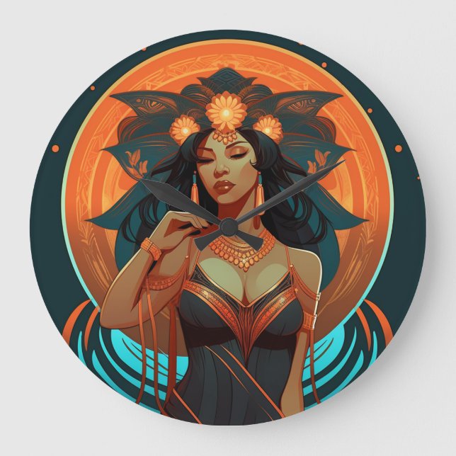 GRANDE HORLOGE RONDE INSPIRATION NATIVE #2 (Recto)