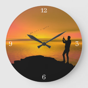 Grande Horloge Ronde Irish Image for Acrylic Wall Clock