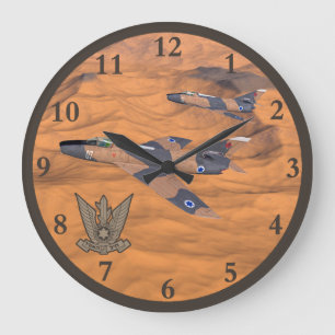 Grande Horloge Ronde Israeli Super Mystères Over The Desert