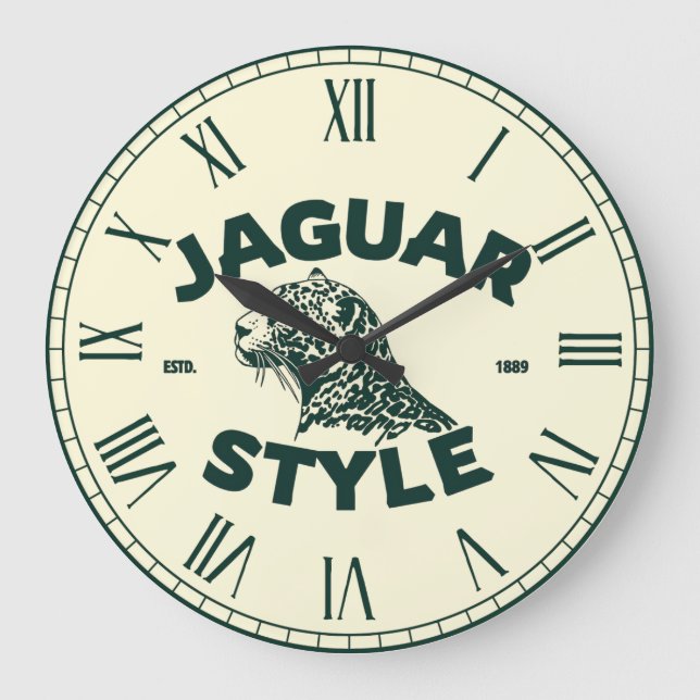 Grande Horloge Ronde Jaguar Round Clock (Recto)