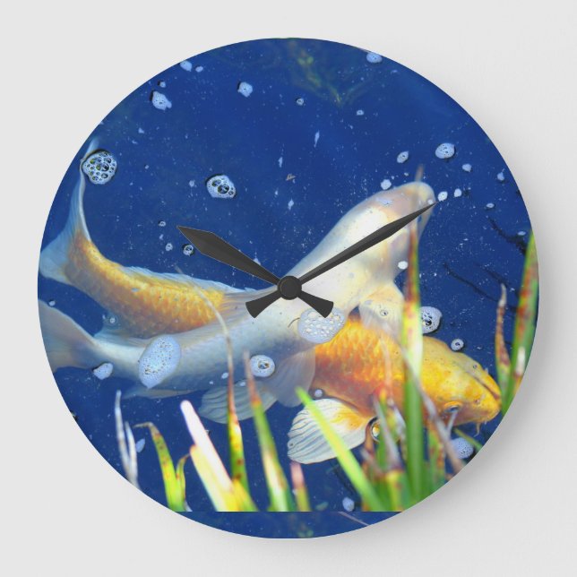 Grande Horloge Ronde japanese koi (Recto)
