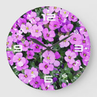 Jardin aux fleurs violettes
