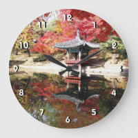 Jardin de Japonais d'automne de Séoul