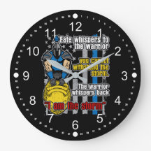 Je suis le guerrier de la police de tempête