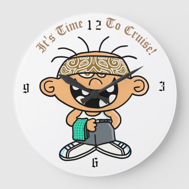 Grande Horloge Ronde Jimmy Lowrider (Recto)