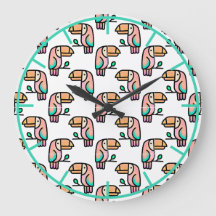 joli cadeau d'animal de toucan tropical mignon pou