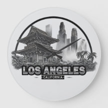 Joli Los Angeles Ville Californie USA Vintage