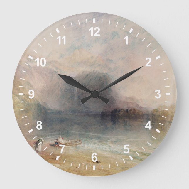 Grande Horloge Ronde Joseph Mallord William Turner | Lac Keswick, Cumb (Recto)