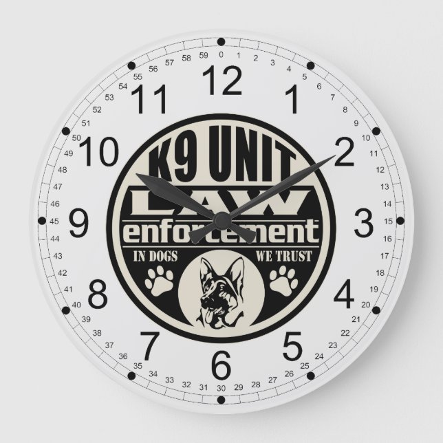 Grande Horloge Ronde K9 Unit In Dogs (Recto)