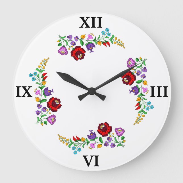 Grande Horloge Ronde Kalocsa hongroise (Recto)