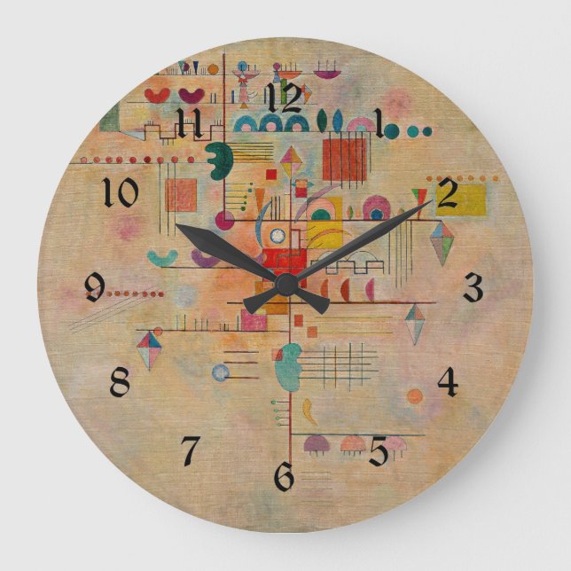 Grande Horloge Ronde Kandinsky - Parfum gracieux (Recto)