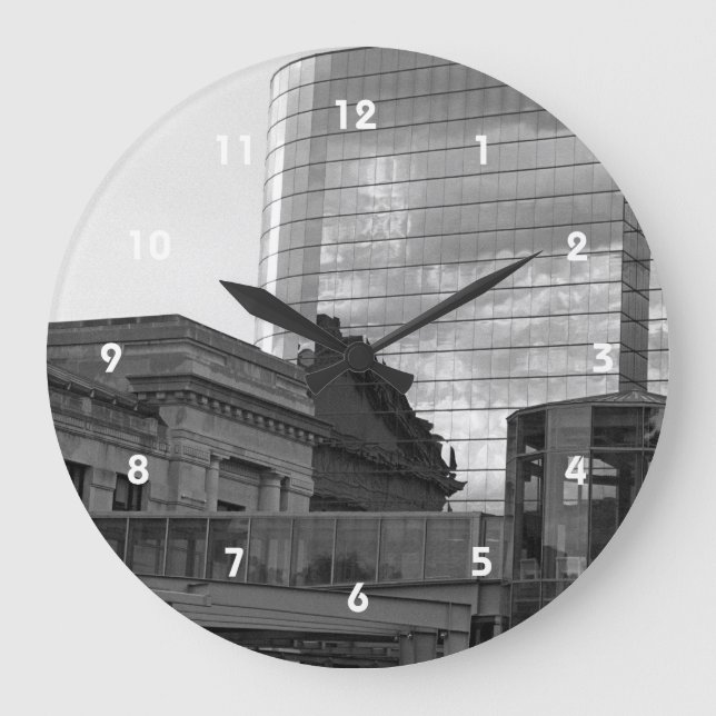Grande Horloge Ronde Kansas City The Link Architecture (Recto)