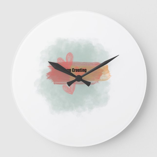 Grande Horloge Ronde kefp creating  (Recto)