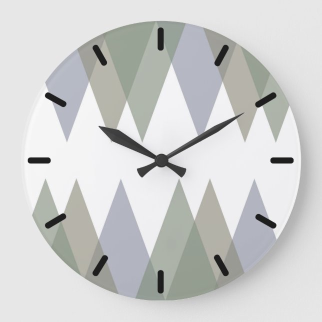 Grande Horloge Ronde Khaki triangles (Recto)