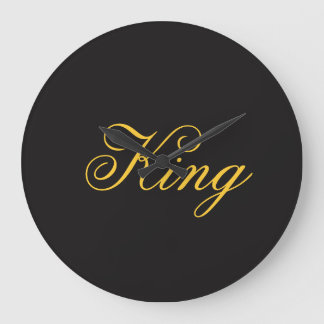 Grande Horloge Ronde King Wall