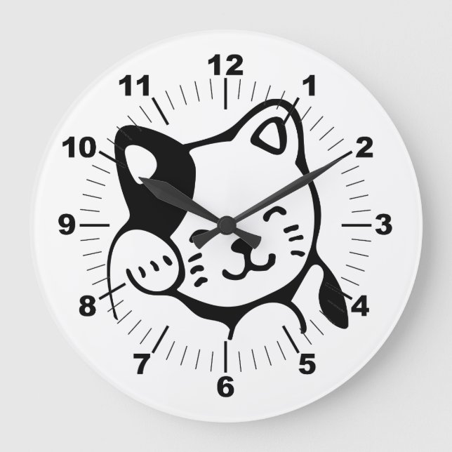 Grande Horloge Ronde Kitty (Recto)