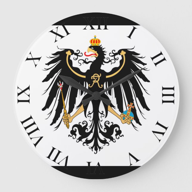 Grande Horloge Ronde Königreich Preussen Nationalfahne (Recto)