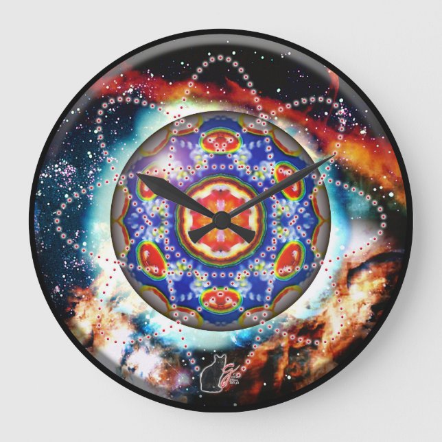 Grande Horloge Ronde Kyron Orbz Kaleid (Recto)