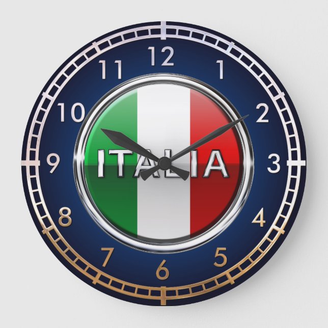 Grande Horloge Ronde La Bandiera (Recto)