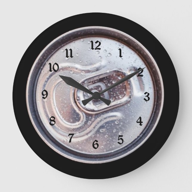 Grande Horloge Ronde La bière peut tirer l'onglet ronde (Recto)