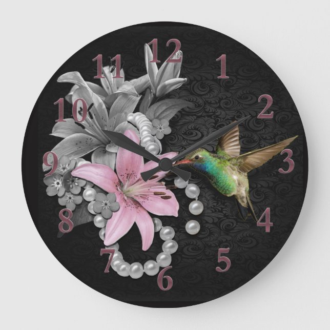 Grande Horloge Ronde La chanson du colibri (Recto)