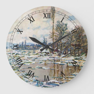 Grande Horloge Ronde La débâcle des glaces de Claude Monet