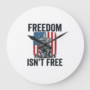 Grande Horloge Ronde La liberté n'est pas gratuite Mémorial du soldat p
